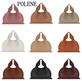 Naujas polana nišą dizainas prancūzijos šviesos prabanga moterų rankinės debesis krepšys oda messenger nešiojamų moterų maišas koldūnų maišelį