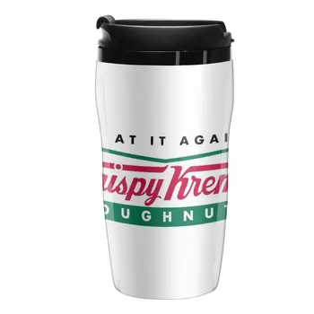 Naujų Atgal į jį, vėl Krispy Kreme Kelionės Kavos Didelis Puodelis Kavos Puodeliai Kavos Butelis