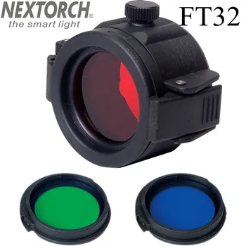 NEXTORCH FT32 RGB Žibintuvėlis Filtro keitimas Objektyvas Montuotojas