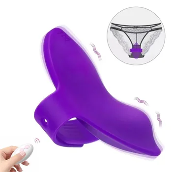 Nešiojami Kelnaitės Vibratorius 10 Greičių Vibracija, Nuotolinio Valdymo Oralinis Seksas Klitorio Stimuliatorius Erotinis Sekso Žaislai Moterims