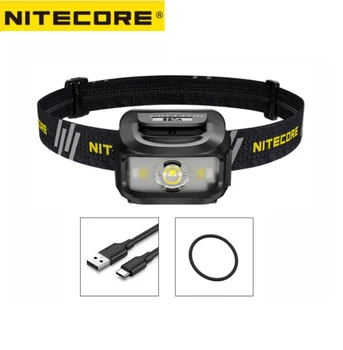 NiteCore NU35 XP-G3 S3 LED Dviguba Galia Hibridas Darbo priekinis Žibintas, priekinis žibintas