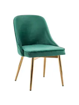 Nordic light luxury valgomojo kėdė akies raudona kėdė makiažas, nagų dailės metalo namų miegamajame kėdė kavos parduotuvė kėdė