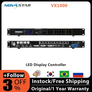Novastar VX1000 visus į vieną valdytojas vaizdo procesorius VX600 už 2K 4K 8K led vaizdo skydo sistemos valdiklis