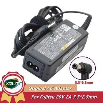 Originalus 20V 2A 40W AC Adapteris Nešiojamas Įkroviklis ADP-40PH SKELBIMŲ Fujitsu FSC Amilo Mini Ui3250 Futro S500 S550 N42 Maitinimo šaltinis