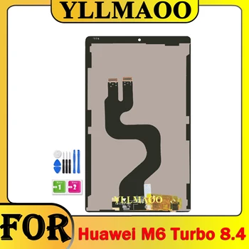 Originalus LCD Huawei MediaPad M6 Turbo 8.4 VRD-AL10 VRD-W10 LCD Ekranas Jutiklinis Ekranas skaitmeninis keitiklis Asamblėjos Huawei M6 8.4