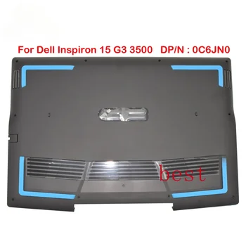 Originalus Naujas 0C6JN0 C6JN0 Juoda(Mėlyna Koja) Už Dell Inspiron 15 G3 3500 Apačioje Atveju mažosiomis Bazės Padengti D Padengti Shell