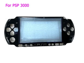 Pakeitimas Originalo Faceplate Padengti PSP 3000 PSP3000 Priekinę Korpuso Apvalkalas Atveju Juoda