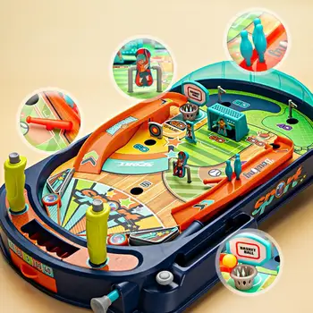 Pinball Žaidimas Vaikams Interaktyvus Vaikų Pinball Žaidimas Įdomus Šeimos Žaislas Loginį Mąstymą Konkurencingą Vaikams Šeimos