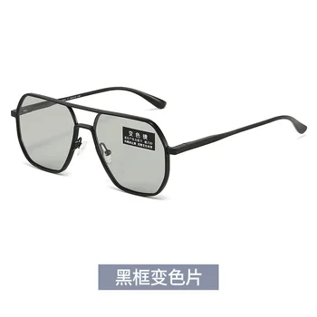 Poliarizuoti akiniai nuo saulės 2023 naujų aliuminio magnio taurės vyrų vairavimo akiniai nuo saulės vairuotojo akiniai vairavimo akinius banga uv400