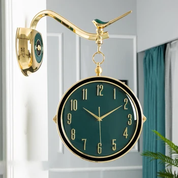 Prabanga Estetinės Laikrodis Wall Art Deco Modernus Naujas Dizainas, Tylus Sieninis Laikrodis 