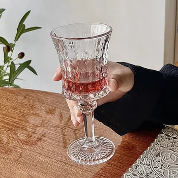 Prancūzijos Derliaus Iškilumo Taurių Namų Skaidrus Stiklas Raudono Vyno Stiklo Baras Šalies Kokteilis Stiklo Vyno Stiklo, Stiklinius Geriamuosius