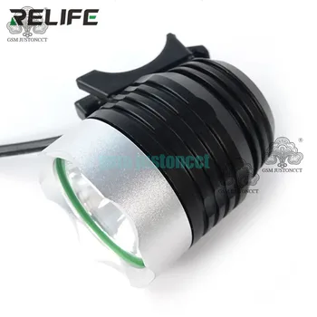 Relife LR-014 UV Kietėjimo Lempos Dual Core Žalios Naftos Gydant Trijų Įrankių Reguliuojamas Didelės Galios Nešiojamų LED UV Lempa