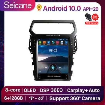 Seicane Android 12.1 colių Automobilio Multimedijos Grotuvo 2014-2019 Ford Explorer TX4003 
