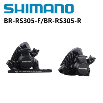 Shimano Diskiniai Stabdžiai Mechaninė BR-RS305-F, BR-RS305-R Plokščių Montavimas LEDO TECHNOLOGIJA Originalus 