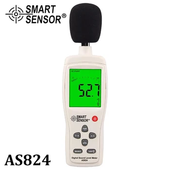 Skaitmeninis 30-130dB dB Garso Lygis Triukšmo Matuoklis Matavimo Decibelų Garso Detektorius Testeris Metro Diagnostikos Priemonė Jutiklis 
