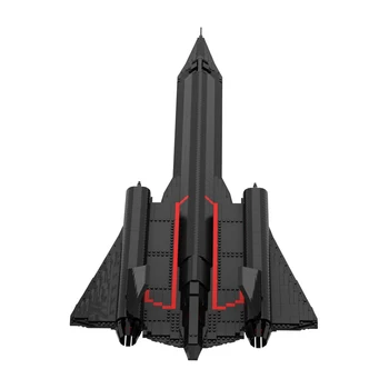 SS SR-71 Blackbird Lėktuvo Kovotojas Surinkimas Statybos Bendrosios Techninės Modelis Žaislas Vaikams Blokuoti Žaislai Kosminiu Laivu Dovana