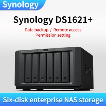 Synology DS1621+NAS Parduotuvėje Tinklo Saugojimo Failų Serverio private Cloud 6 Disko Slots Bendr. Įmonės Debesis Disko Dėžutė be disko