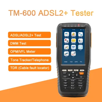 TM600 ADSL2+ Testeris ADSL/ADSL2+ /TDR Funkcija/Toną Tracker All-in-One Vienetas