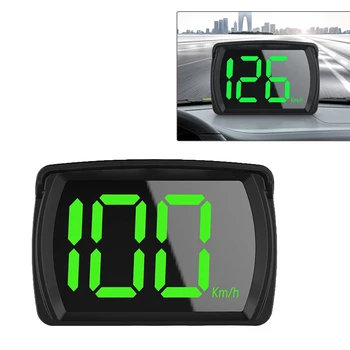 Universalus Automobilių HUD Head Up Display Dual Žetonų Skaitmeninis GPS Spidometras HD LCD Ekranas Plug and Play Didelis Šriftas Visos Transporto priemonės