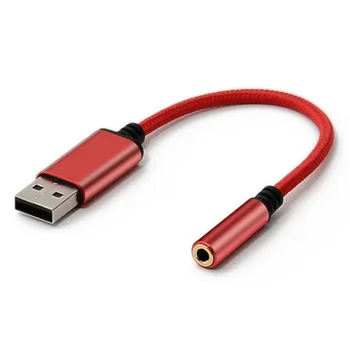 USB, 3,5 mm Ausinių Lizdas Audio Adapteris,Išorinis Stereo Garso plokštė PC, Nešiojamas,už PS4,skirtą 