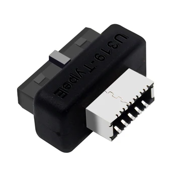 USB3.0 19P/20P su E Tipo Plokštė Konverteris 10Gbps Nešiojamas Jungties Adapteris