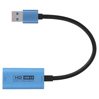 USB3.0 Užfiksuoti Kortelės 4K 60Hz HD Video Capture Card -Suderinama Užfiksuoti Kortelė USB Kompiuterio Surinkimas Kortelės
