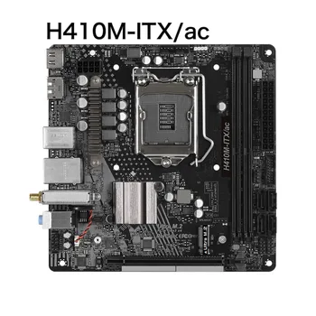 Už ASROCK H410M-ITX/ac Darbastalio Plokštė H410M-ITX/AC LGA 1200 DDR4 Mainboard 100% Testuotas OK Visiškai Darbas