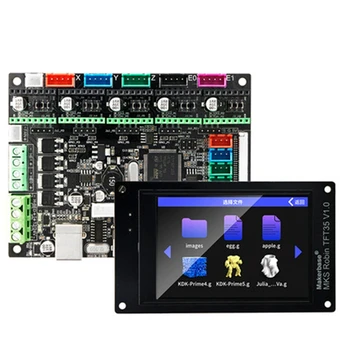 Už Makerbase MKS Robin Nano V1.2 3D Spausdintuvo Plokštę ESP32 MCU Kontrolės Valdyba Su TFT35 Jutiklinis Ekranas Rinkinys atsarginės Dalys