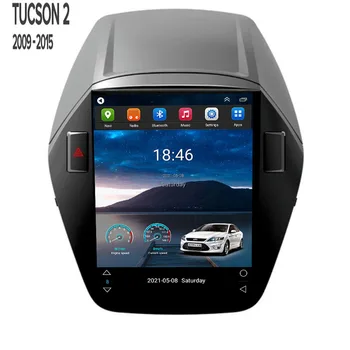 Už Tesla Stiliaus 2Din Android 12 Automobilio Radijo HYUNDAI TUCSON IX35TUCSON IX Multimedia Vaizdo Grotuvas GPS Stereo Carplay DSP RDS