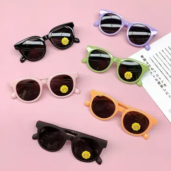 Vaikai silikono poliarizuota akių apsauga akiniai nuo saulės UV fotografuoti ir dėvėti mados, vaikų akiniai nuo saulės tendencija akinius.