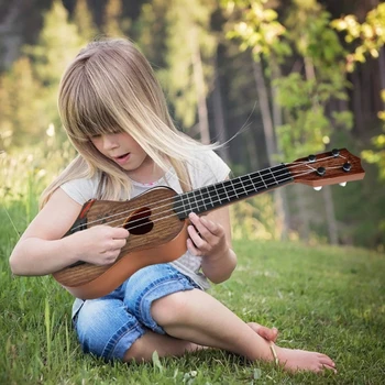 Vaikams Žaislas, Ukulėle, Vaikai Gitaros Muzikos Žaislas, Tinkamas solo ir Žaisti, Dainuoti Kar