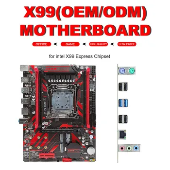 X99 LGA2011-3 Pin motininės Plokštės Nustatyti Paramos DDR4 Atminties Darbalaukio Mainboard NVME M. 2 SSD PCI Express 16X už Xeon E5 V3 V4 Procesorius