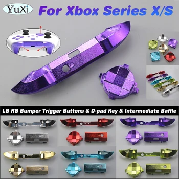 Xbox Serijos X/S duomenų Valdytojas RB LB Bamperis Sukelti Mygtuką Dpad Klavišą Vidurį Baro Savininkas 
