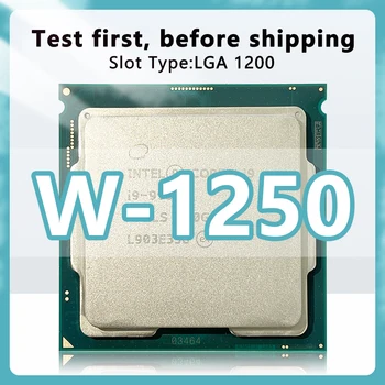 Xeon W-1250 CPU 14nm 6 Branduolių 12 Temas 3.3 GHz, 12MB 80W procesorius FCLGA1200 Darbo vietos Plokštė W480 Mikroschemas W1250