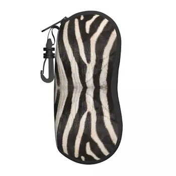 Zebra Stripes Modelis Afrikos Gyvūnų Kailio Akiniai Atveju Reikmenys, Odos Tekstūra Meilužis Akiniai Nuo Saulės Raštas Akiniai Dėžutę