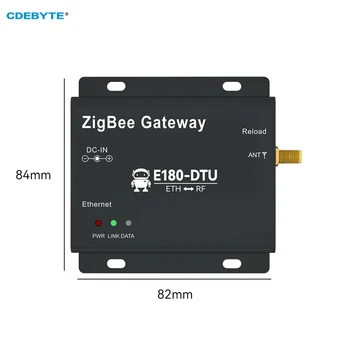 Zigbee3.0 Vartai Bevielio Perdavimo CDEBYTE E180-DTU(Z20-ETH) 20dBm Savarankiškai Tinklų TCP/UDP/HTTP/MQTT Režimas Ethernet Sąsajos