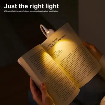 Įrašo Knygos Šviesa Su Lanksčia Žarna Tolygus Pritemdomi Įkrovimo Akių-rūpestinga ir Kišeninio dydžio LED Lempa Studentų