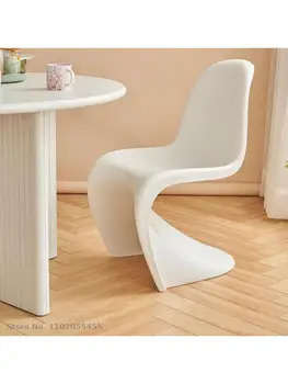 Šiaurės minimalistinio Pandong kėdė dizaineris ins šiuolaikinio laisvalaikio valgomojo kėdė kūrybos miegamasis atlošas, makiažas, namų kėdė